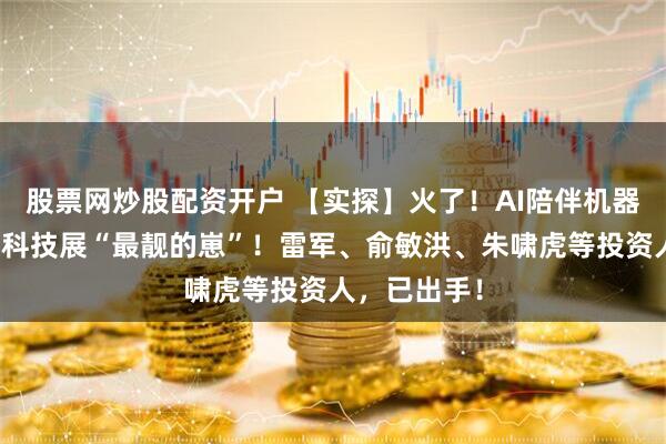 股票网炒股配资开户 【实探】火了！AI陪伴机器人成为这场科技展“最靓的崽”！雷军、俞敏洪、朱啸虎等投资人，已出手！